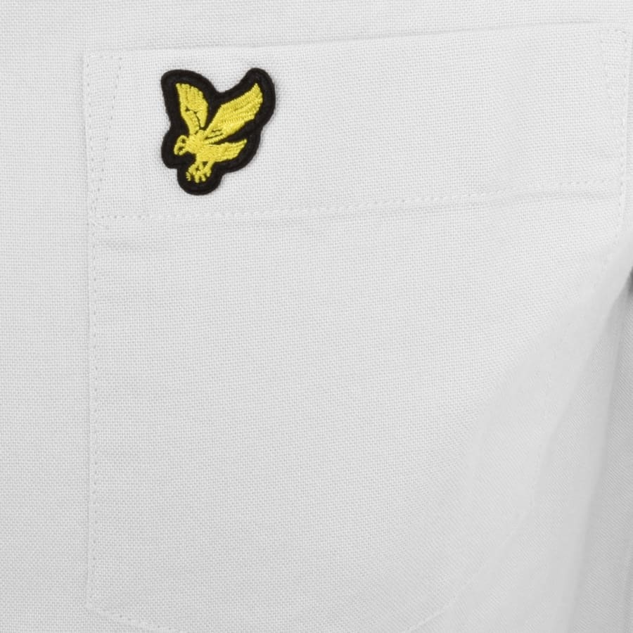 Lyle And Scott Oxford Long Sleeve Shirt White Mainline Menswear Ireland